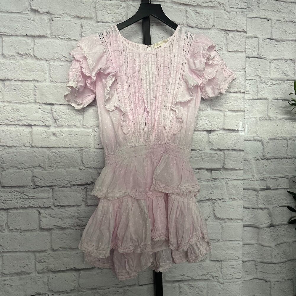 Love Shack Fancy Natasha Heritage Mini Dress - Picture 2 of 4